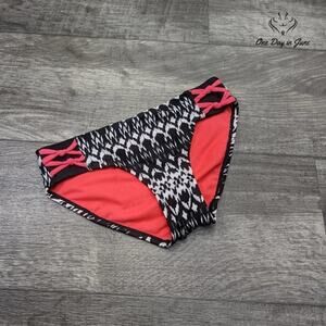 Arizona Jean Co Girl's Tribal Print Bikini Bottom Swimsuit Size 10/12